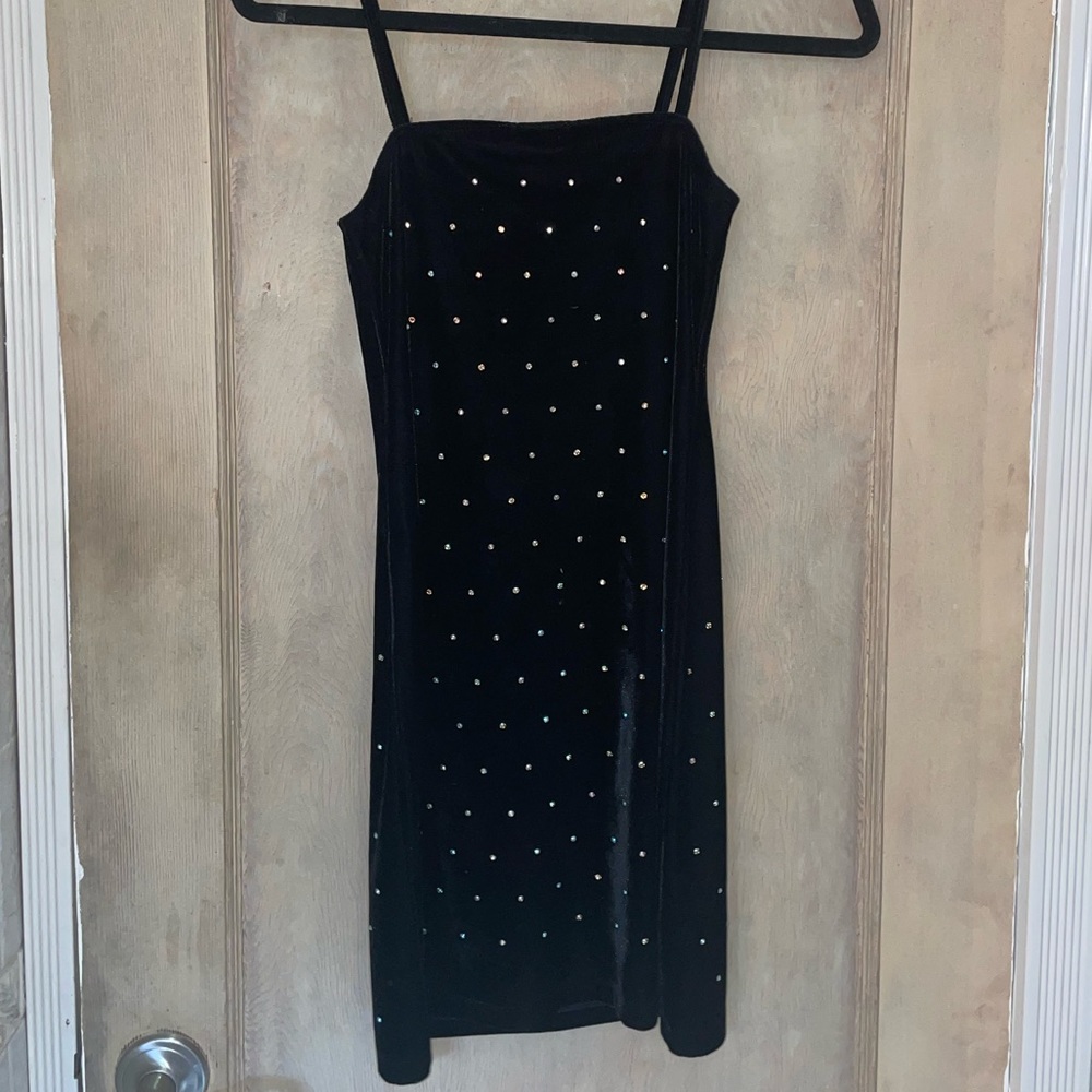 Black Studded Dress